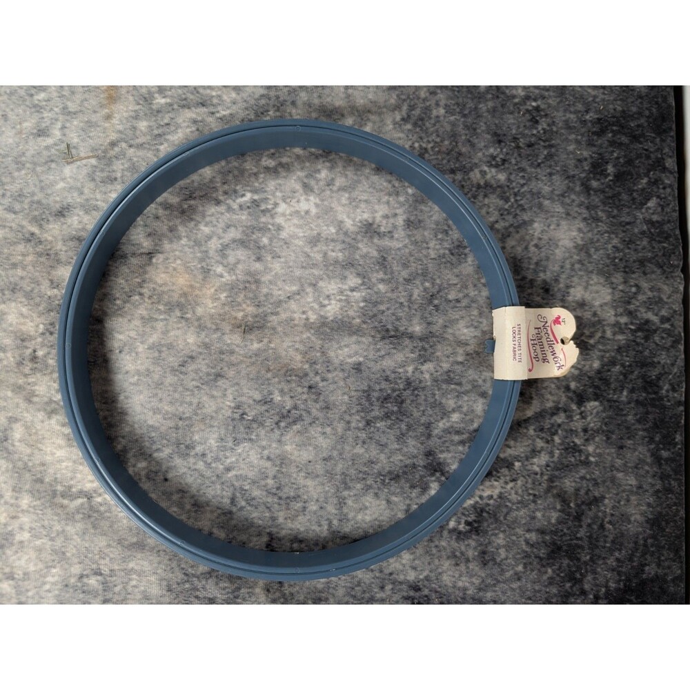 Berlin Plastics (Vintage) - 12" Framing Hoop - Blue Color NWT